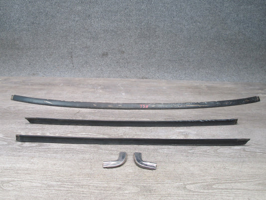 86-92 Toyota Supra MA70L Front Windshield Trim Molding Strip Cover Set OEM
