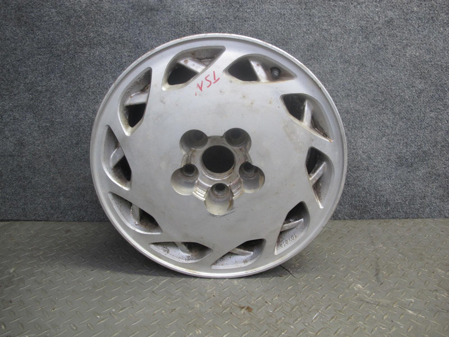 86-90 Toyota Supra MK3 Factory Left R16 16" Alloy Wheel Rim 16x7J ET37 OEM