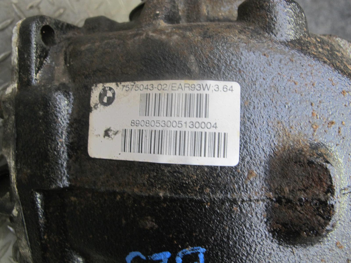 07-08 BMW E86 E85 Z4 N52 3.0si A/T Rear Differential Carrier 3.64 Ratio 68K OEM