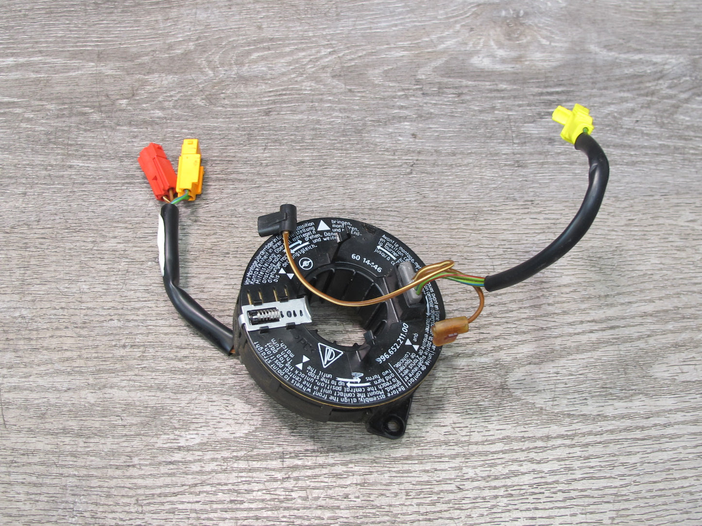 97-04 PORSCHE BOXSTER 986 STEERING COLUMN CLOCK SPRING 99665221100 OEM