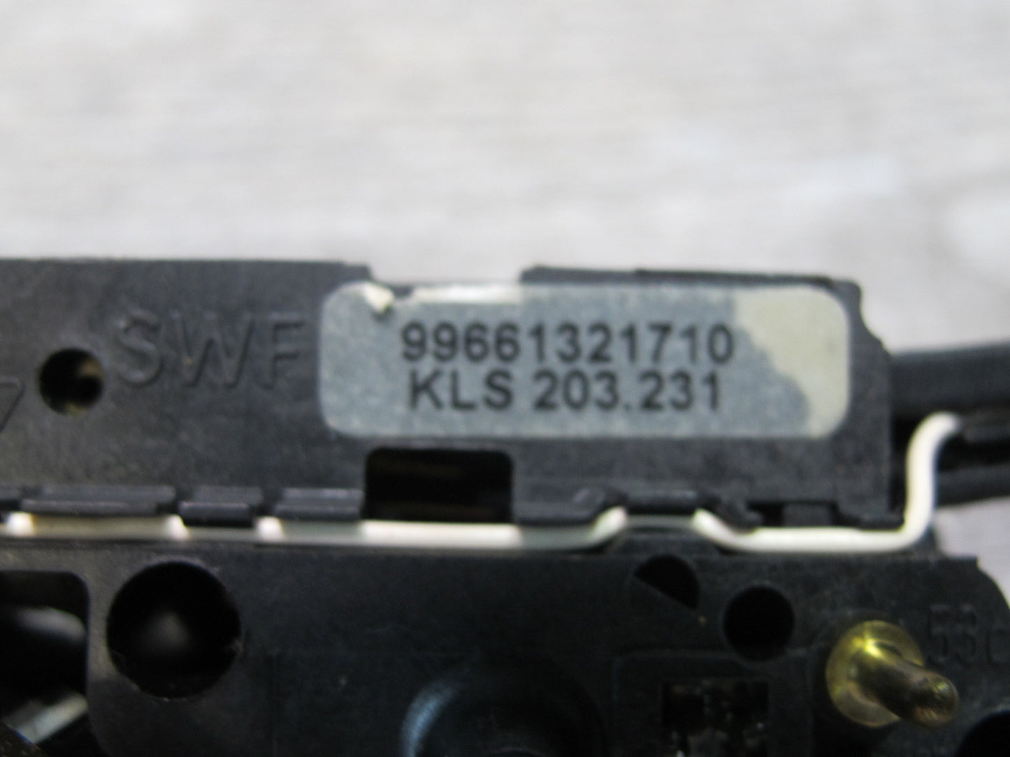 1997-2004 Porsche Boxster 986 Steering Column Turn Signal Wiper Cruise Switch