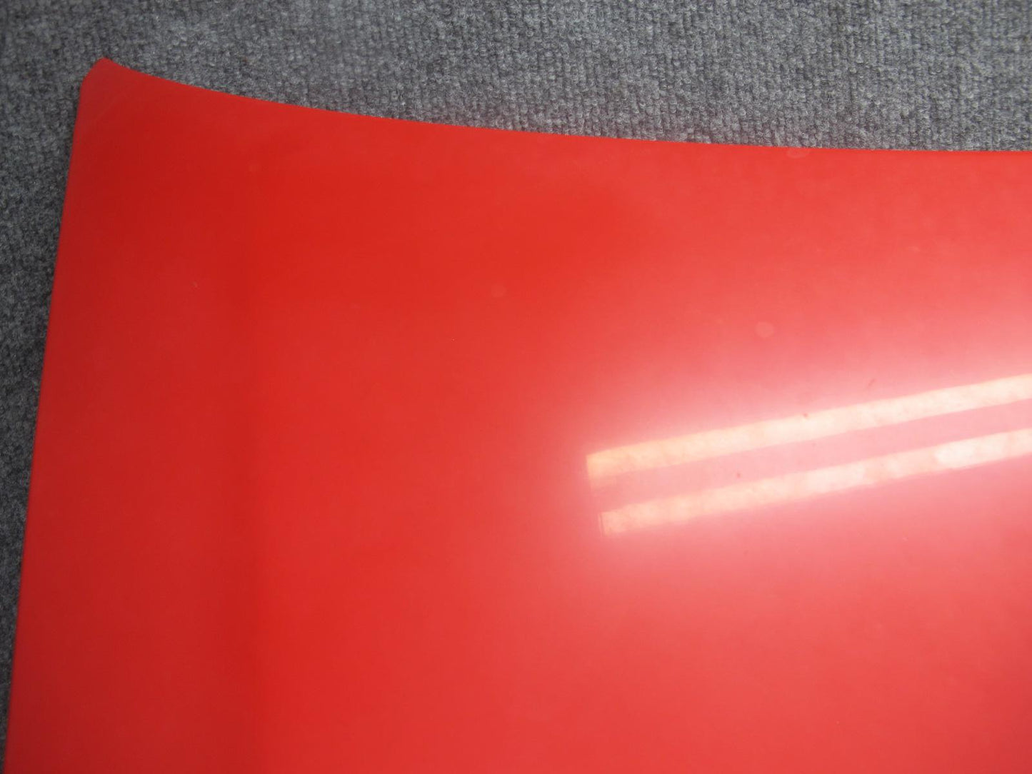 86-91 Mazda RX7 FC3S NON Turbo Front Hood Bonnet Shell Panel Cover RED OEM