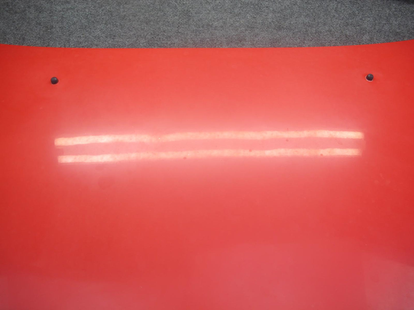 86-91 Mazda RX7 FC3S NON Turbo Front Hood Bonnet Shell Panel Cover RED OEM