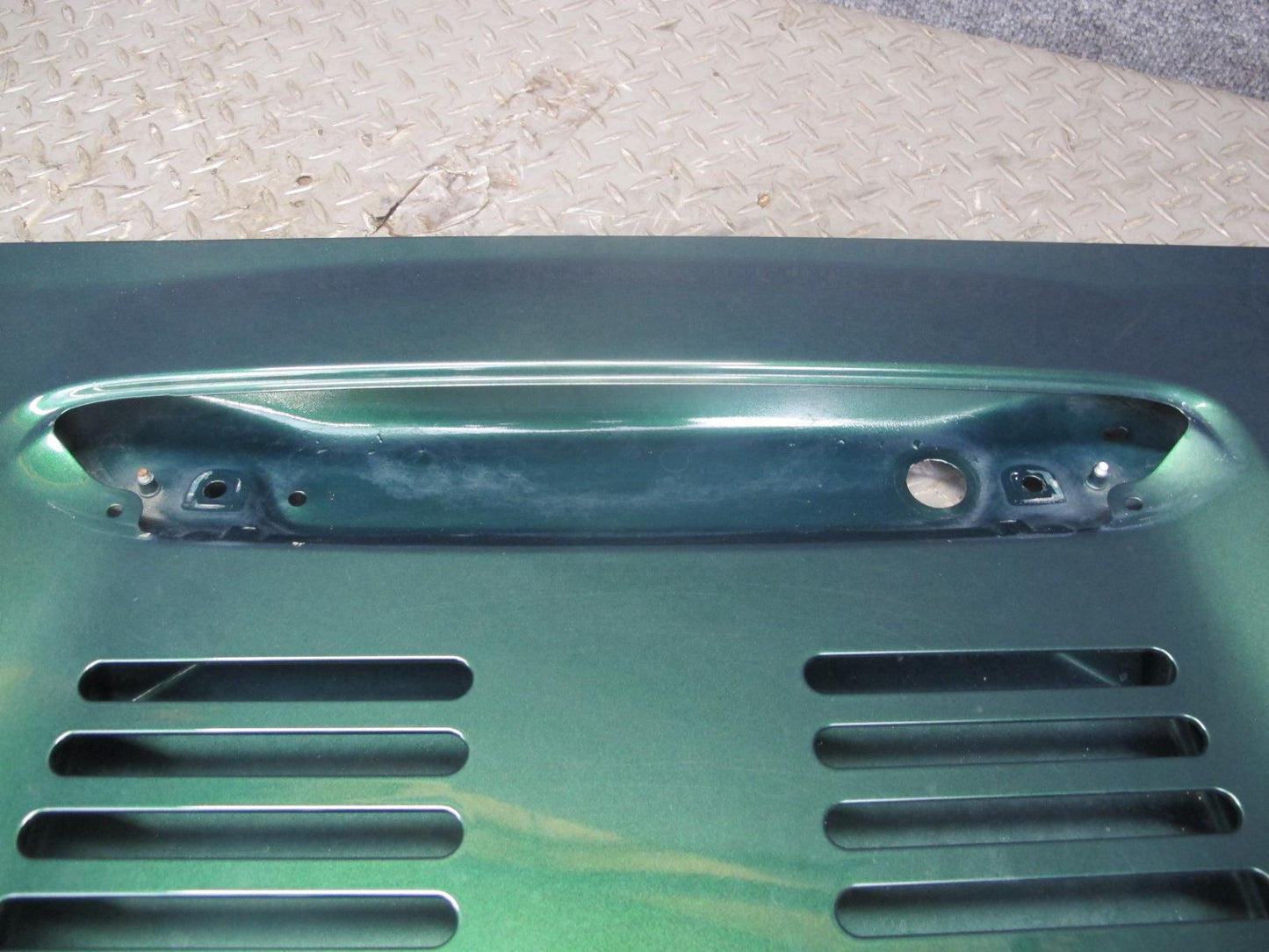 00-05 Toyota MR2 Spyder ZZW30L Rear Trunk Deck Lid Shell Panel Green OEM