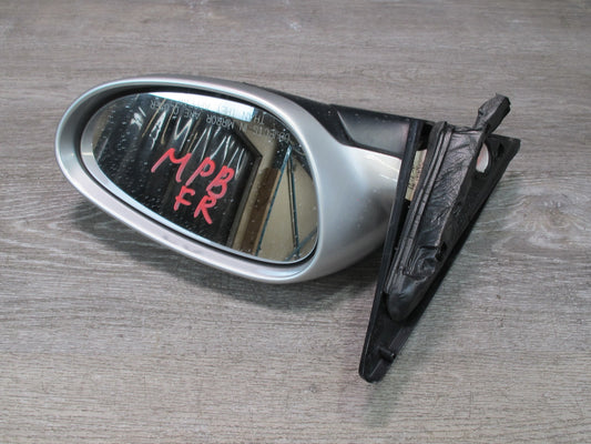 1997-2004 Porsche Boxster 986 Right Door Exterior Side View Heated Mirror Silver
