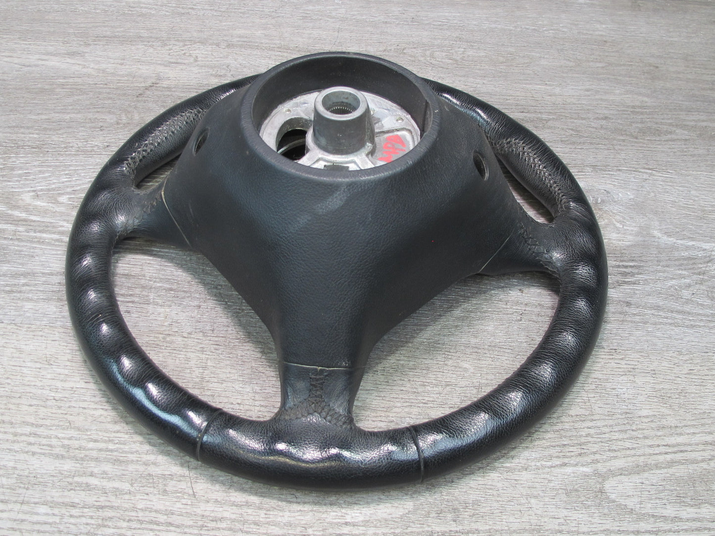 2000-2004 Porsche Boxster 986 M/T 3-SPOKE Driver Steering Leather Black