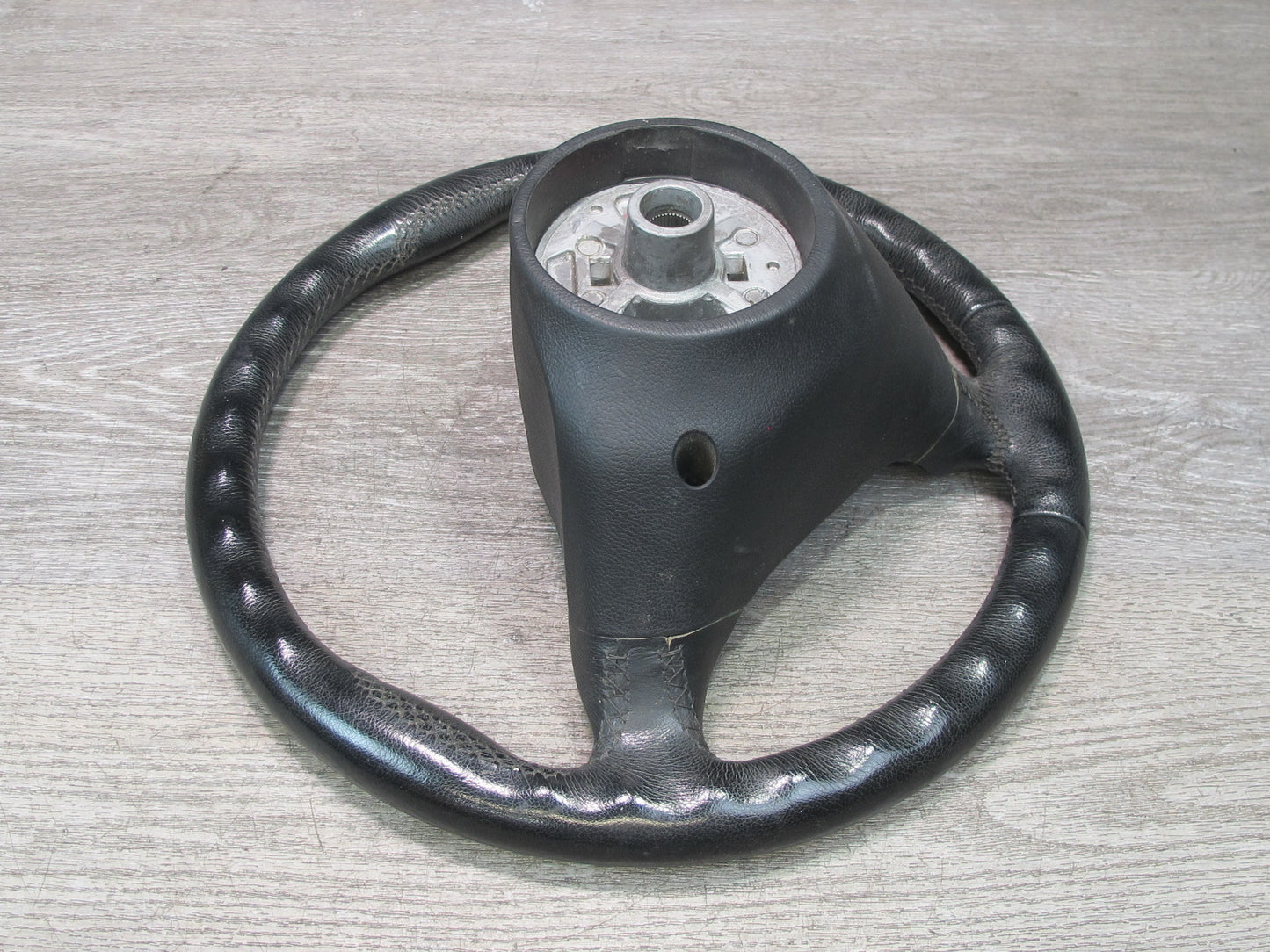 2000-2004 Porsche Boxster 986 M/T 3-SPOKE Driver Steering Leather Black