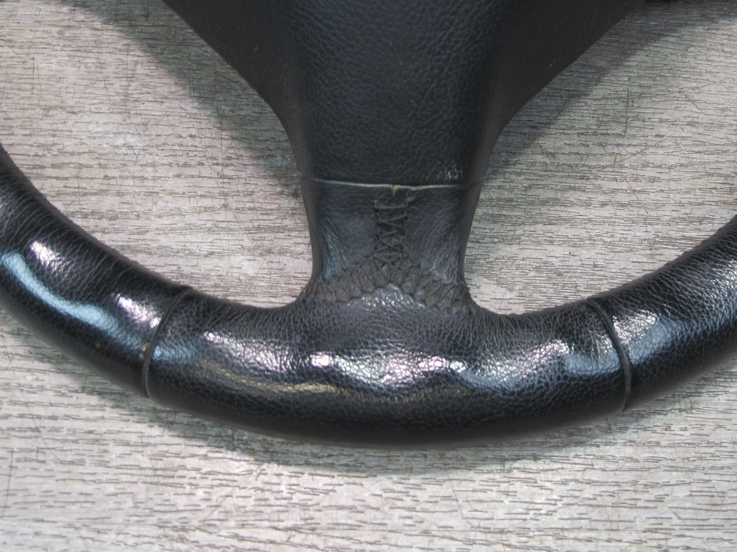 2000-2004 Porsche Boxster 986 M/T 3-SPOKE Driver Steering Leather Black