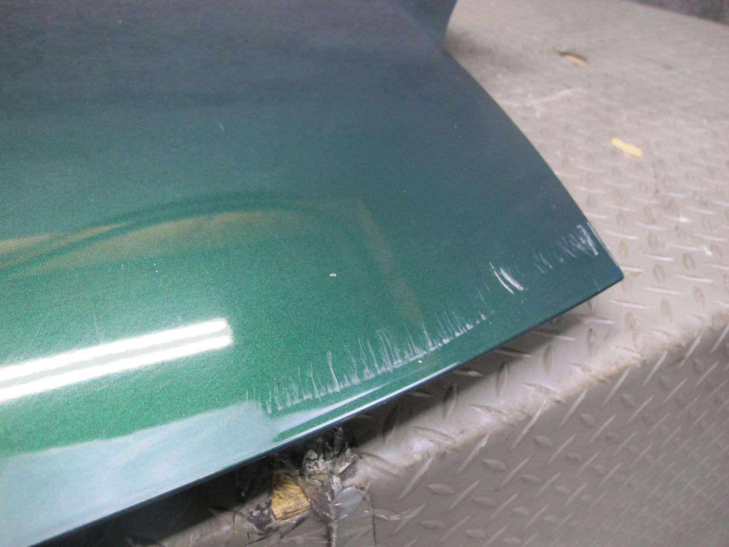00-05 Toyota MR2 Spyder ZZW30L Front Hood Bonnet Shell Panel Green OEM