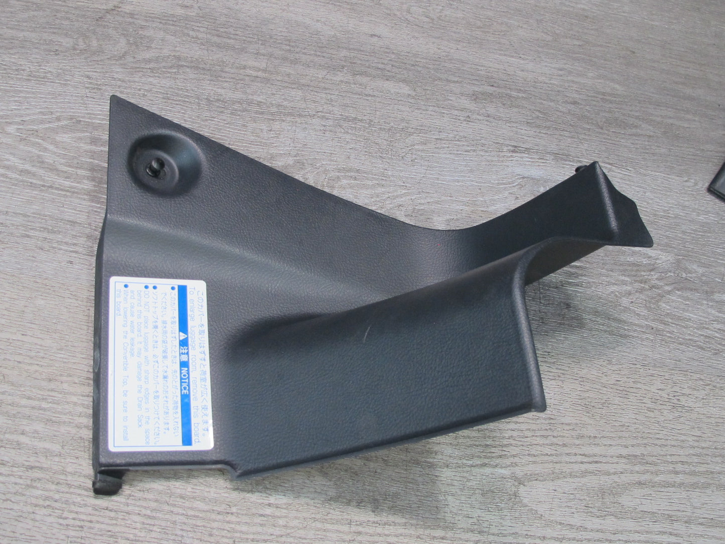 00-05 Toyota MR2 Spyder ZZW30L Set of 2 Rear Separator Board Trim Panel OEM