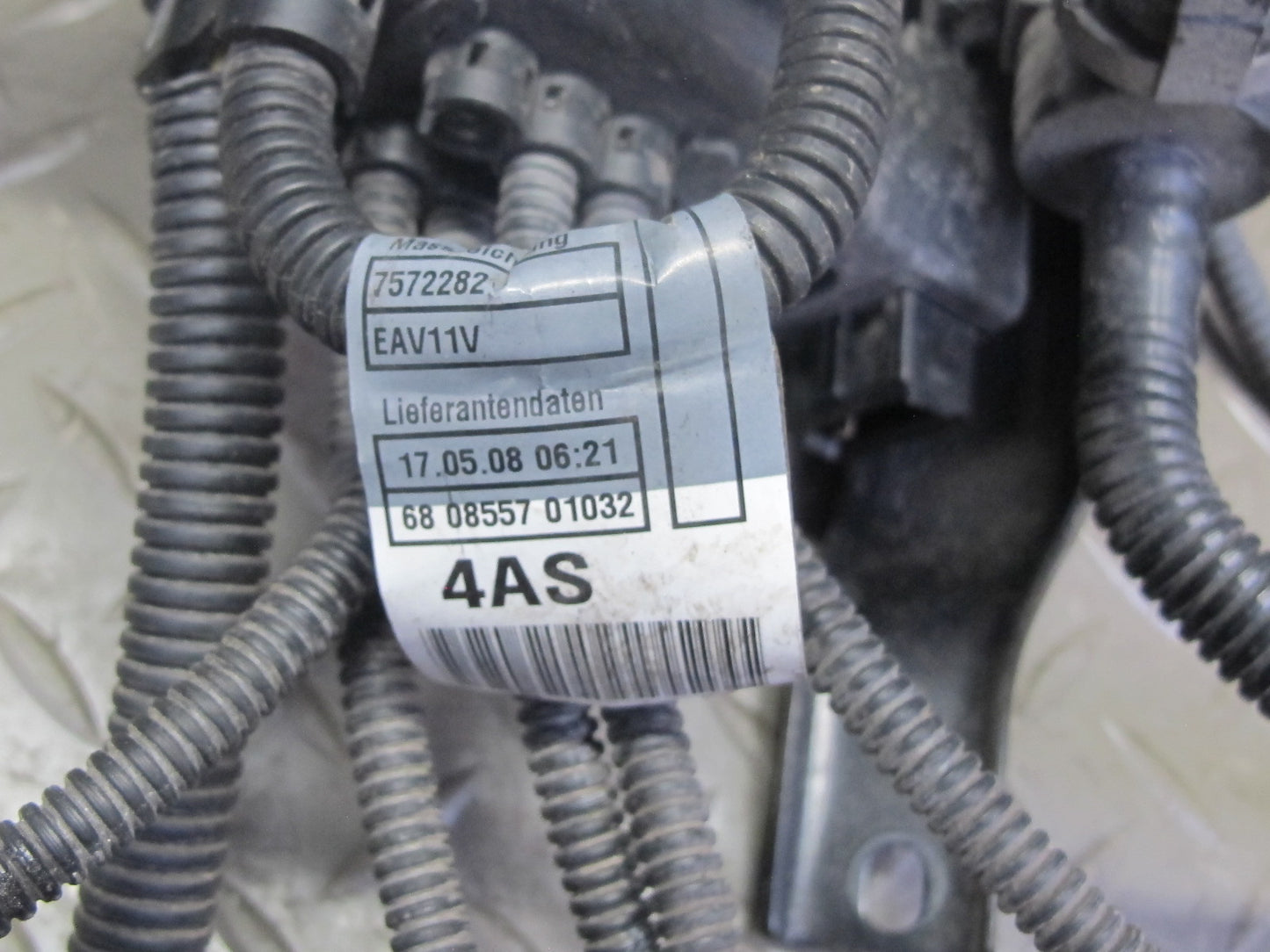 06-08 BMW E86 E85 Z4 3.0si N52 A/T Engine Motor Wire Wiring Harness OEM
