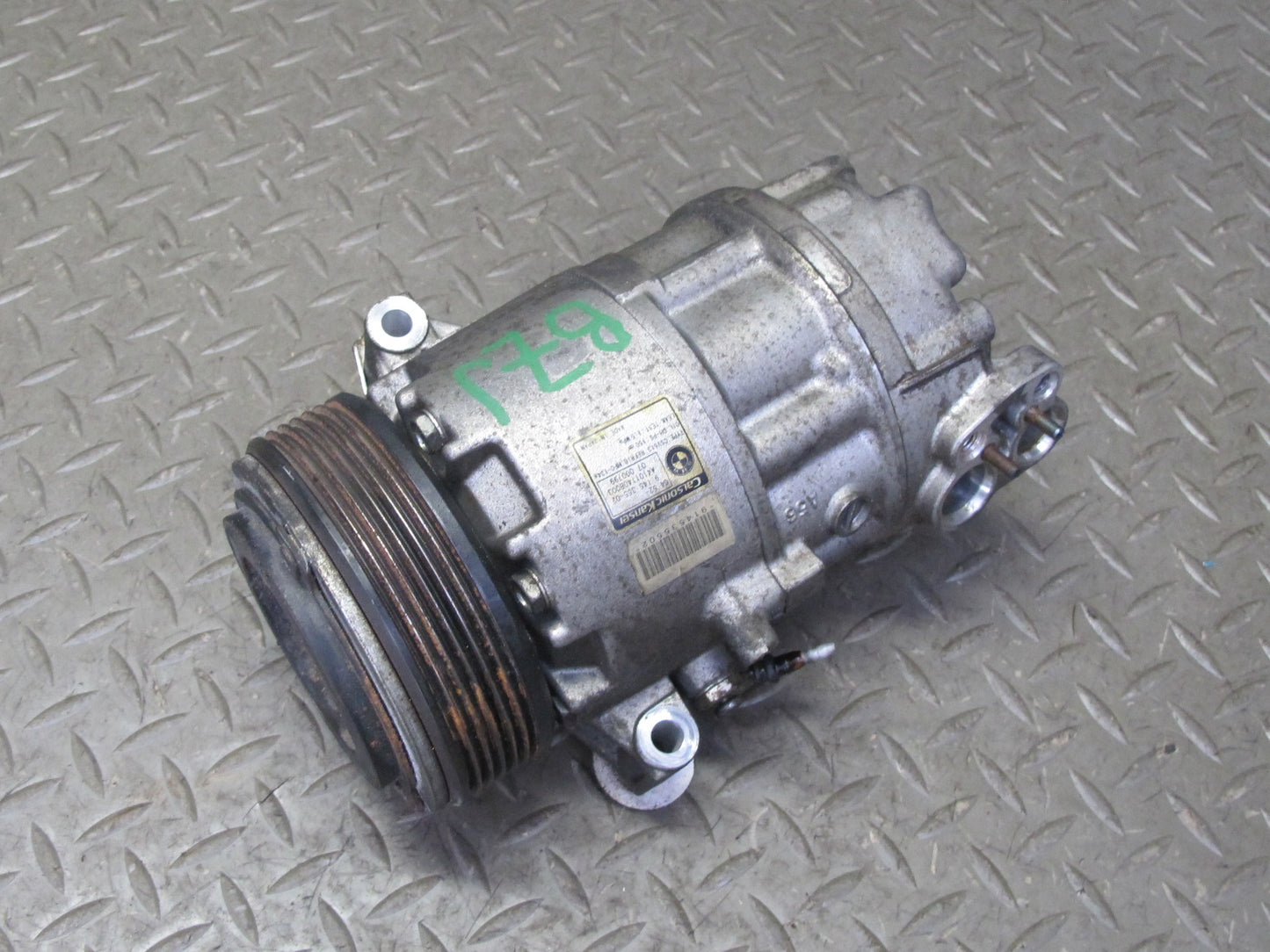 06-08 BMW E85 E86 Z4 3.0L N52 A/C Air Condition Compressor 9145355 OEM