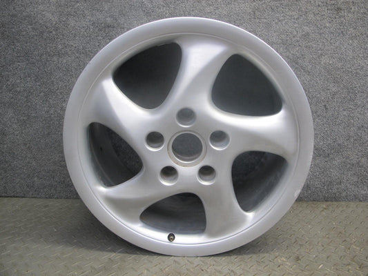 99-05 Porsche 911 Carrera 996 Factory R18" Alloy 5 Spoke Wheel Rim 18X9J ET52