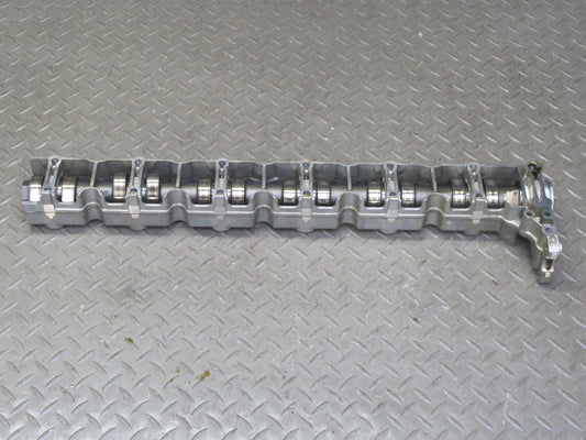 06-08 BMW E85 Z4 3.0L N52 Exhaust Camshaft w Bearing Shelf Tray 68K Miles OEM