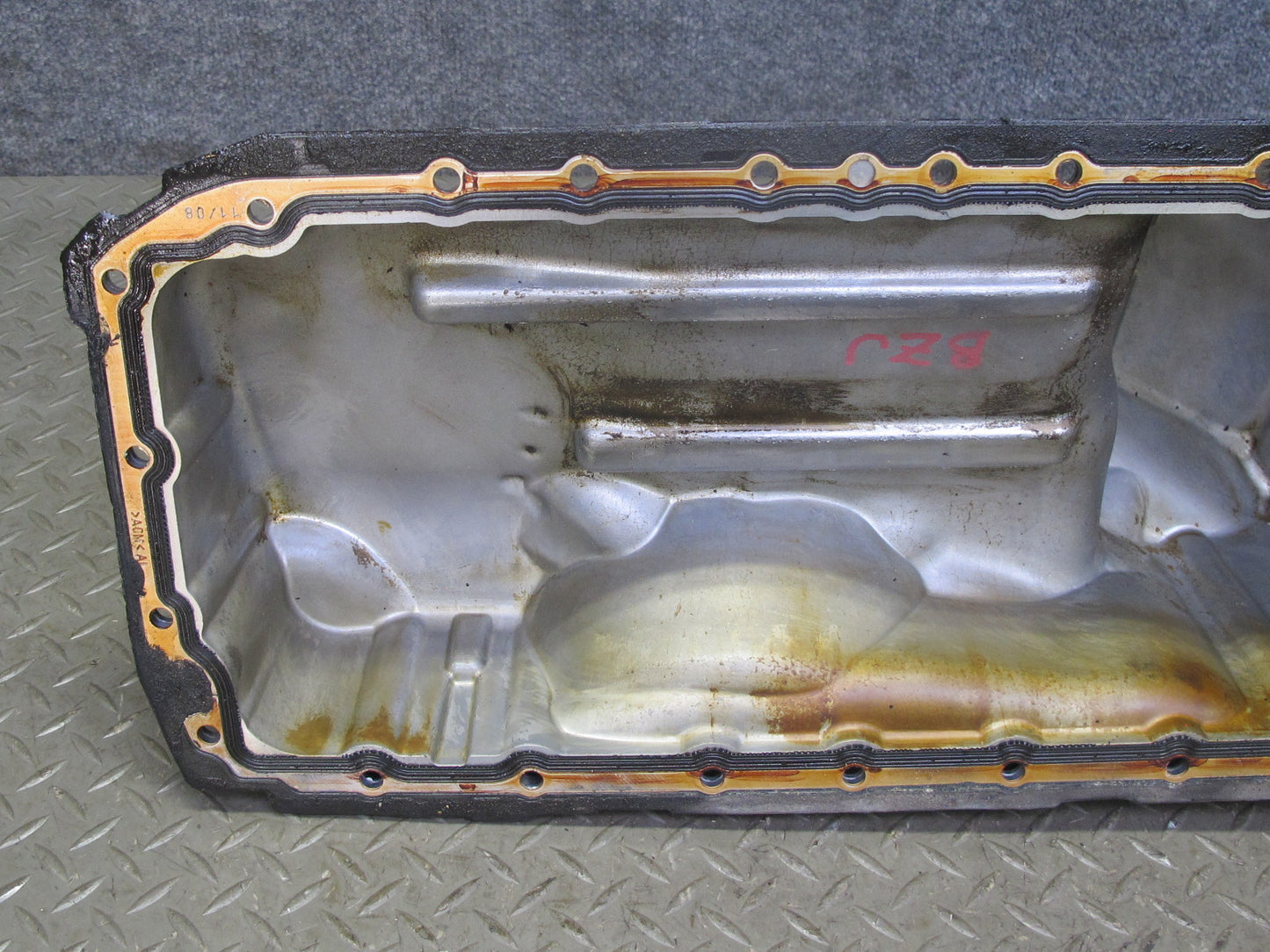 06-08 BMW E86 E85 Z4 3.0L N52 A/T Engine Motor Oil Pan 68K Miles 7516380 OEM