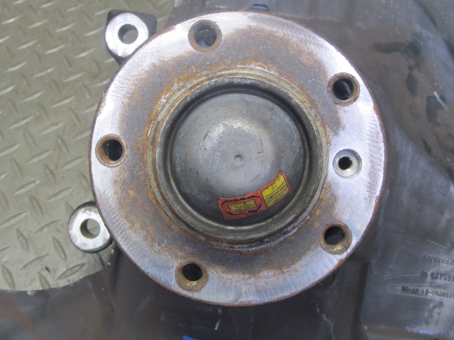 03-08 BMW E85 Z4 RWD Front Right Spindle Knuckle Wheel Hub Bearing 68K Miles OEM