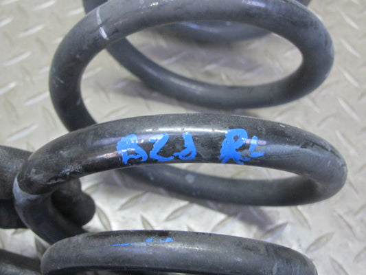 06-08 BMW E85 Z4 Set of 2 Rear Left & Right Coil Spring W/ Pads 68K Miles OEM