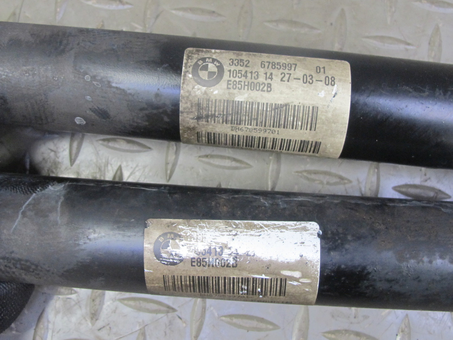 06-08 BMW E85 Z4 M-sport Set of 2 Rear Left & Right Strut Shock Absorber 68K OEM