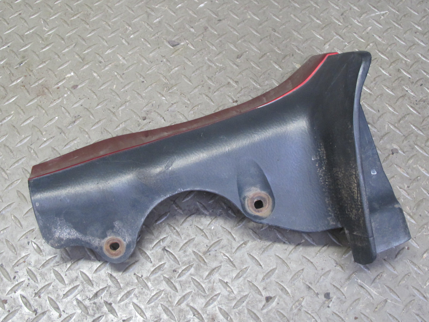 86-92 Toyota Supra MK3 Front Left & Right MUD Flap Guard Set RED Pearl OEM