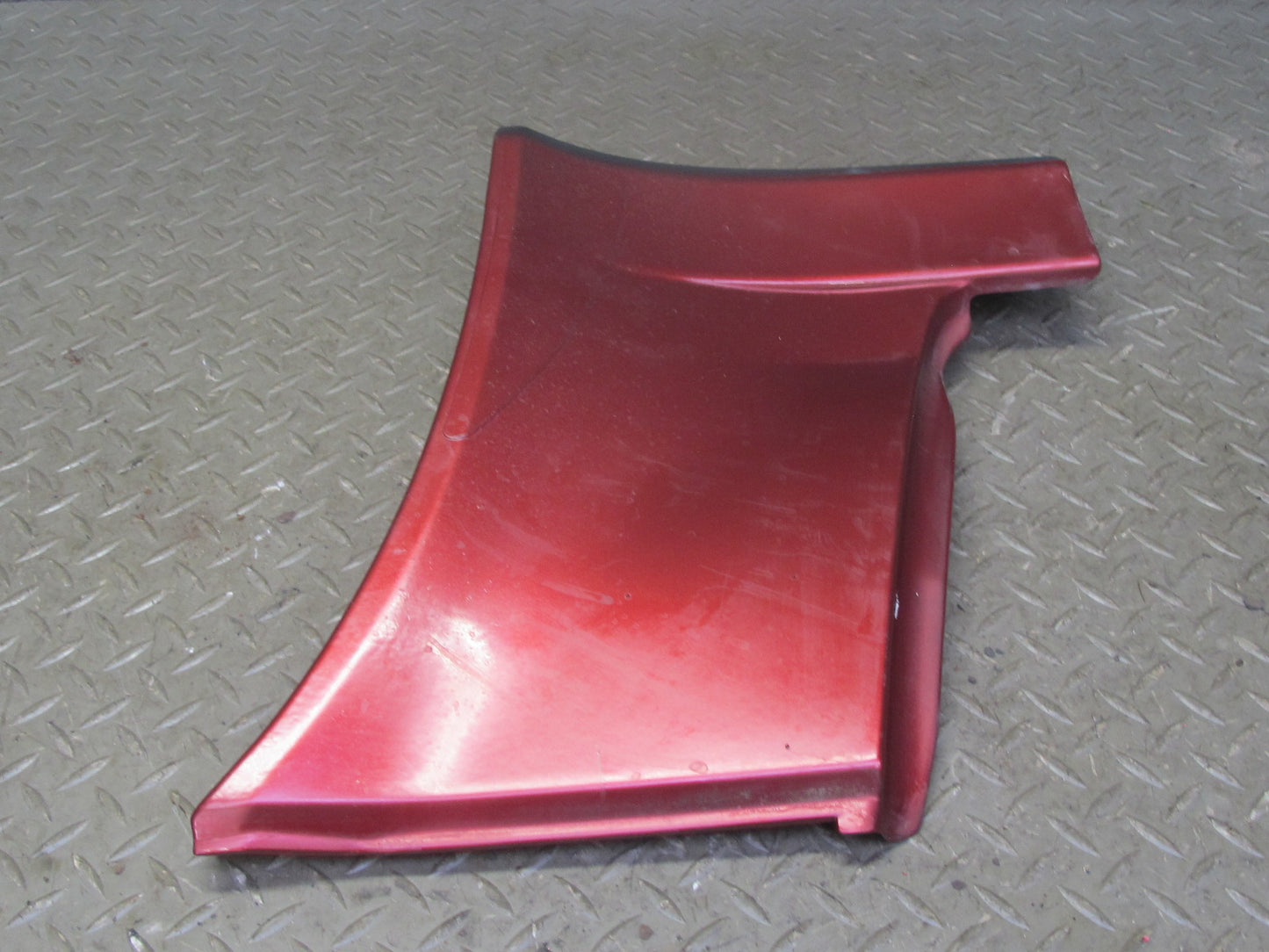 86-92 Toyota Supra MA70L Rear Left Lower Quarter Molding Medium RED Pearl OEM