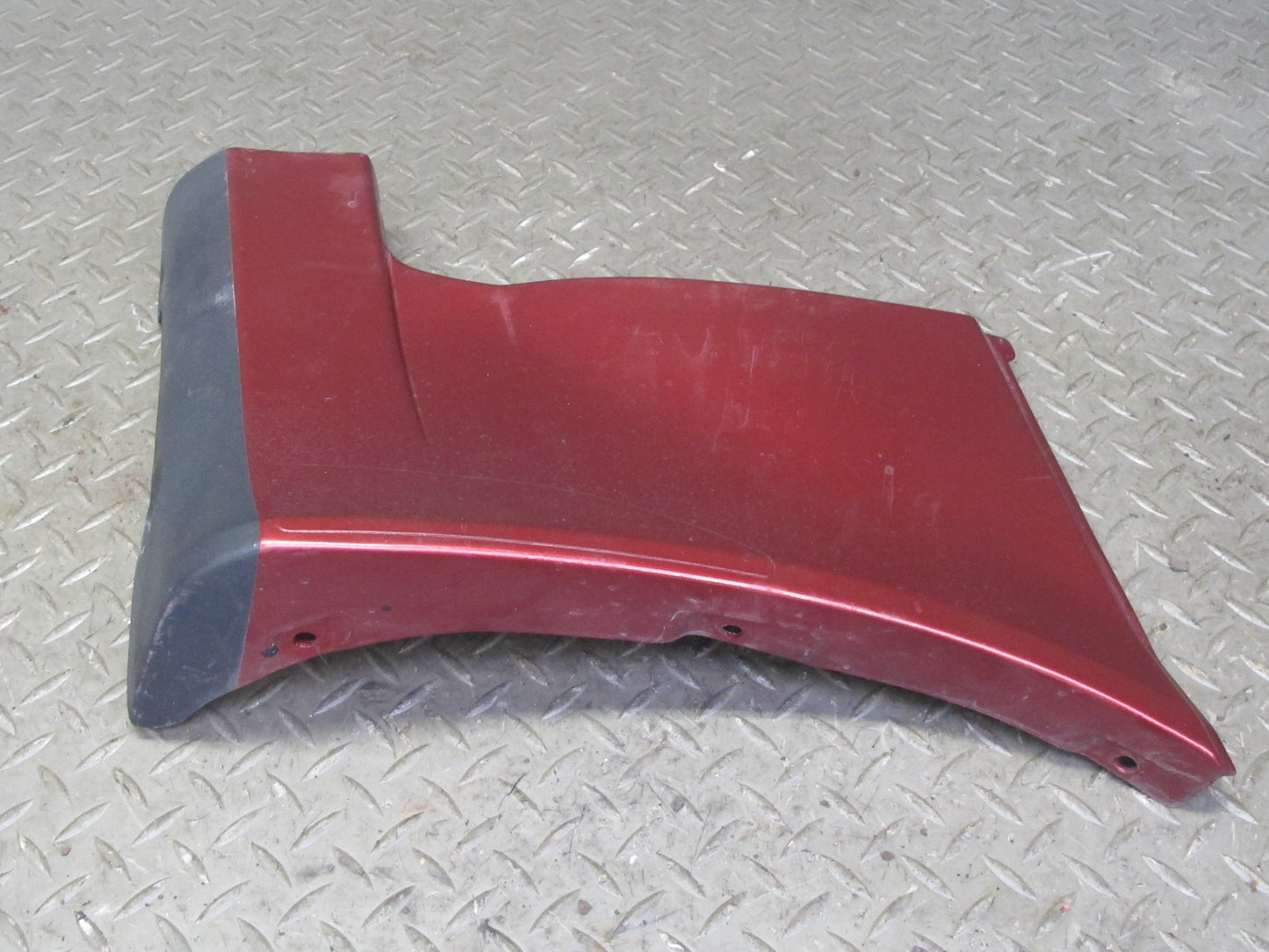 86-92 Toyota Supra MA70L Rear Left Lower Quarter Molding Medium RED Pearl OEM
