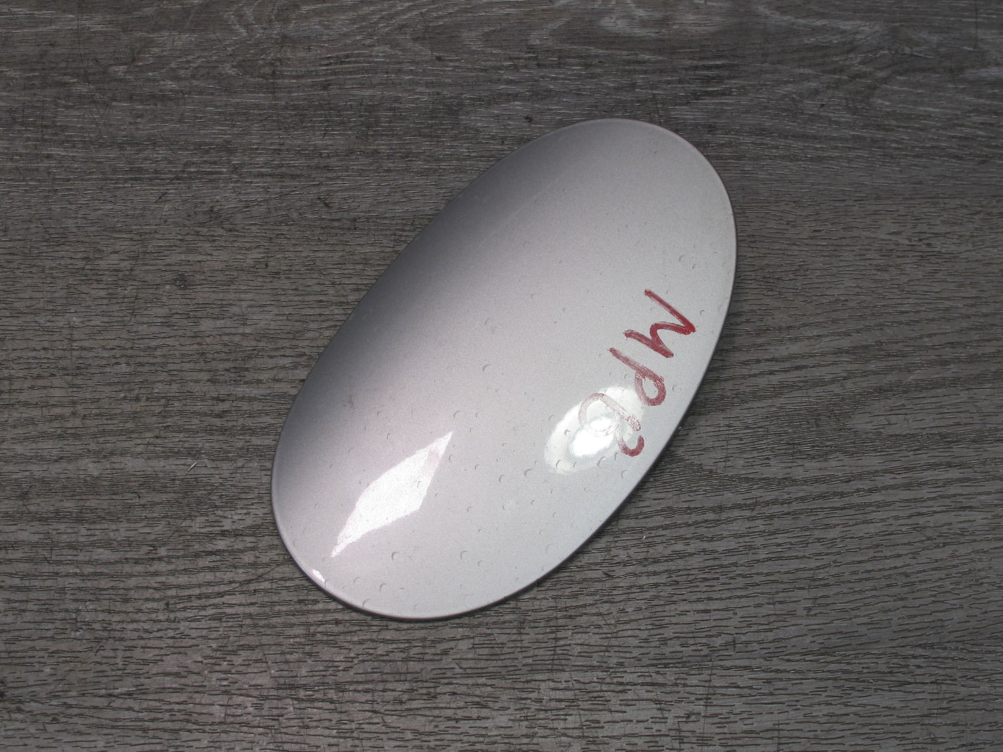 1997-2004 Porsche Boxster 986 Fuel Gas Tank Filler Door Cover Silver