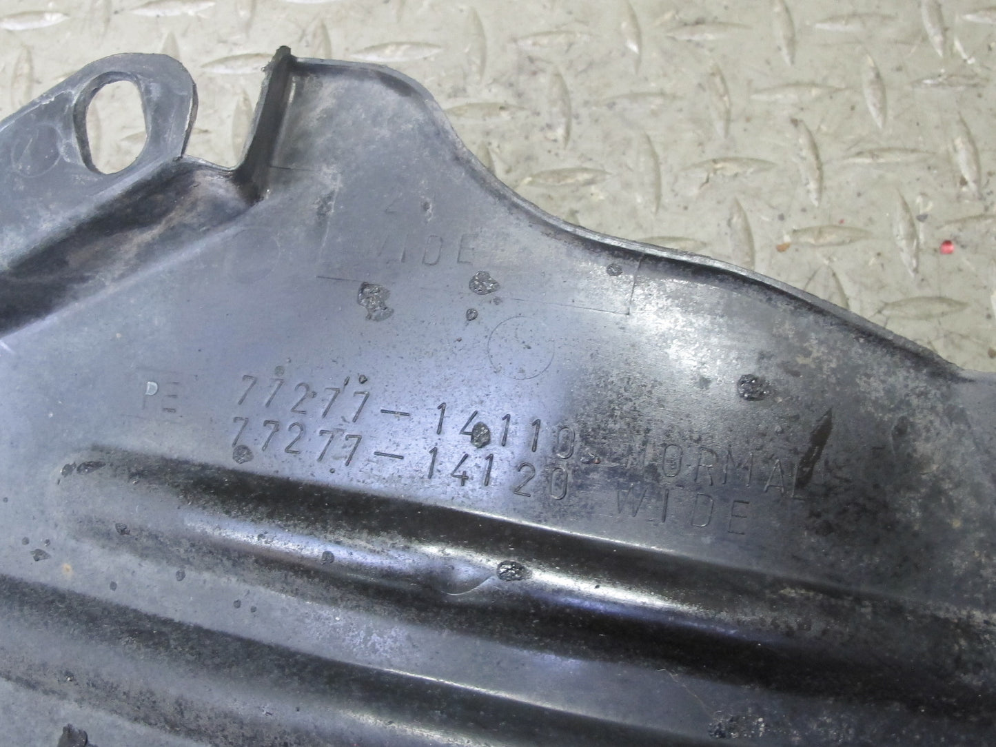 86-92 Toyota Supra MA70L Fuel Tank Filler Pipe Guard Shield Protector Cover OEM