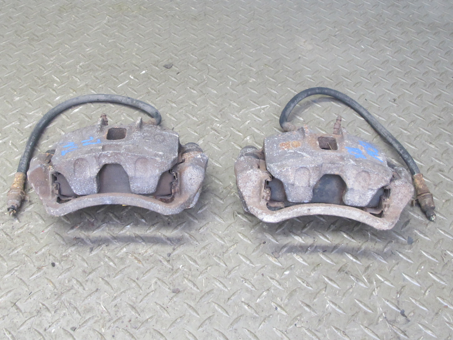 86-90 Toyota Supra MK3 Set of 2 Rear Left & Right Bake Caliper 128K Miles OEM