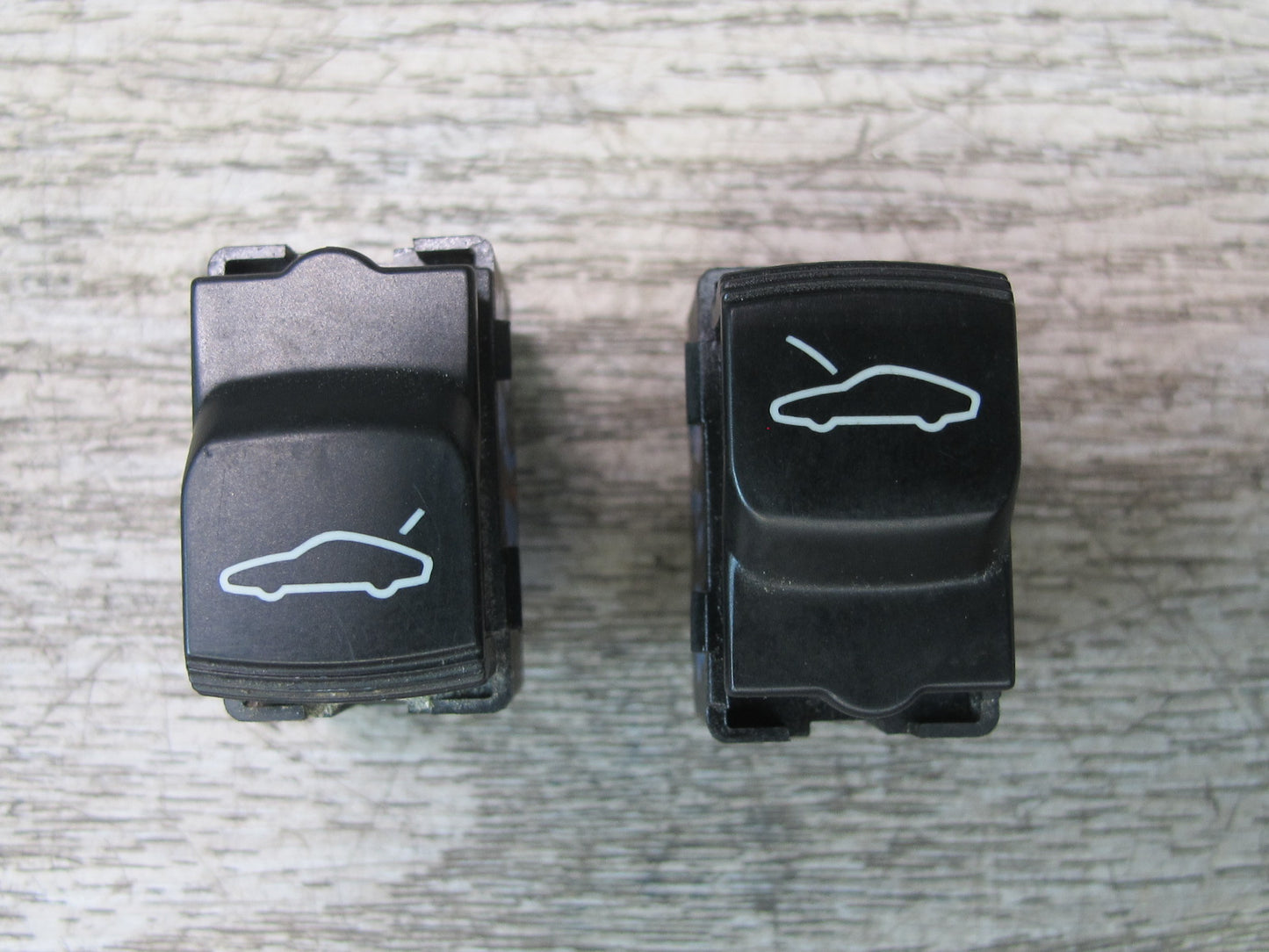 2001-2004 Porsche Boxster 986 Front & Rear Engine Trunk Lid Release Switch Set