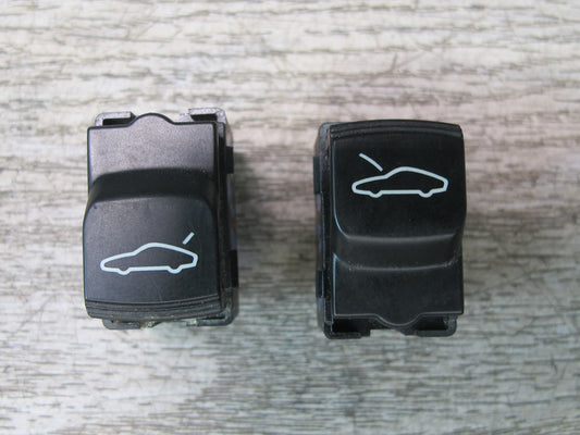 2001-2004 Porsche Boxster 986 Front & Rear Engine Trunk Lid Release Switch Set