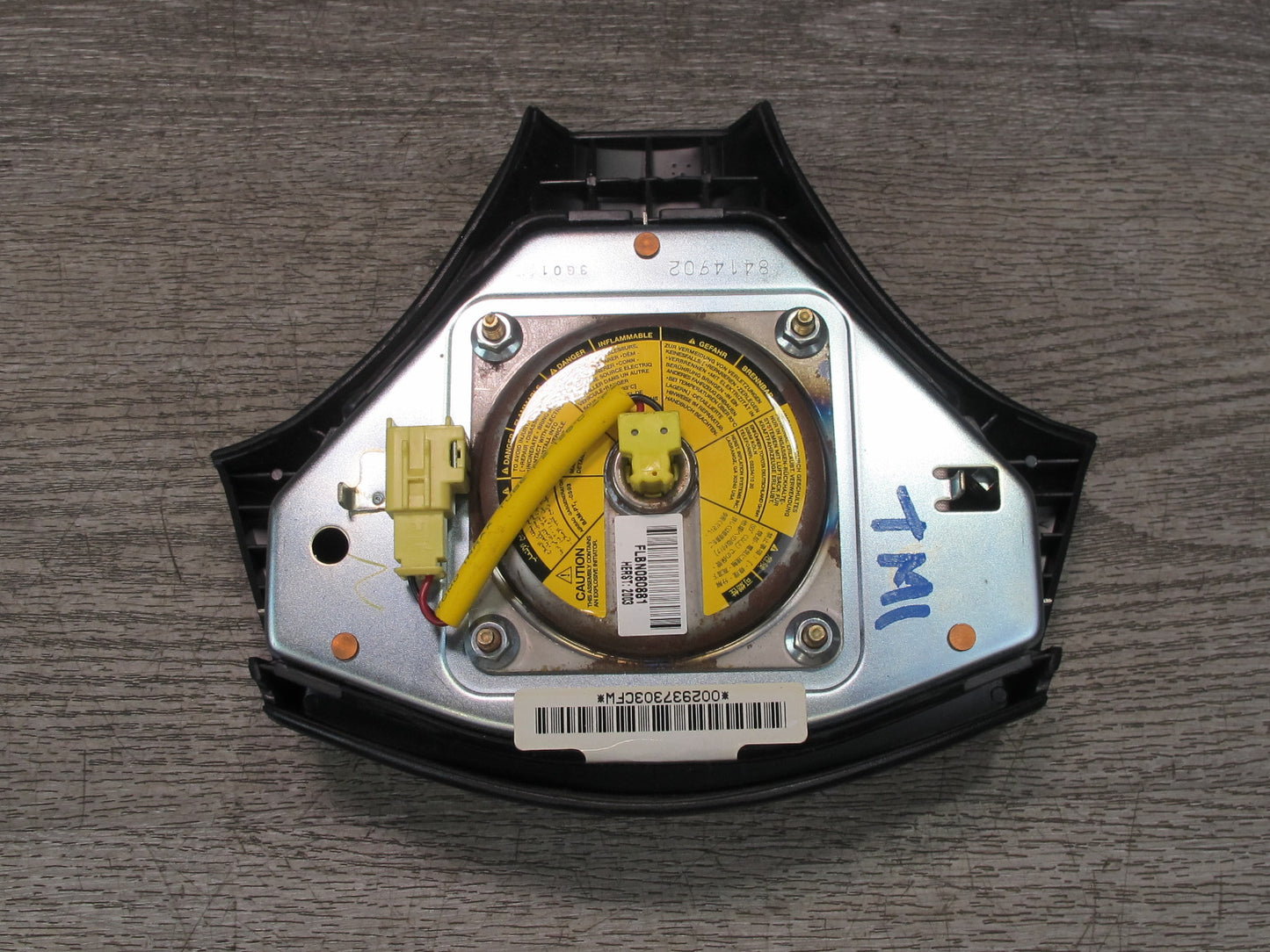 00-05 TOYOTA MR2 FRONT LEFT DRIVER SIDE STEERING WHEEL SRS AIRBAG OEM