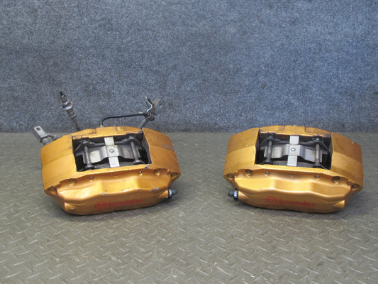 07-09 Nissan 350Z Z33 Convert Front Left Right Brembo Brake Caliper Set 51K OEM
