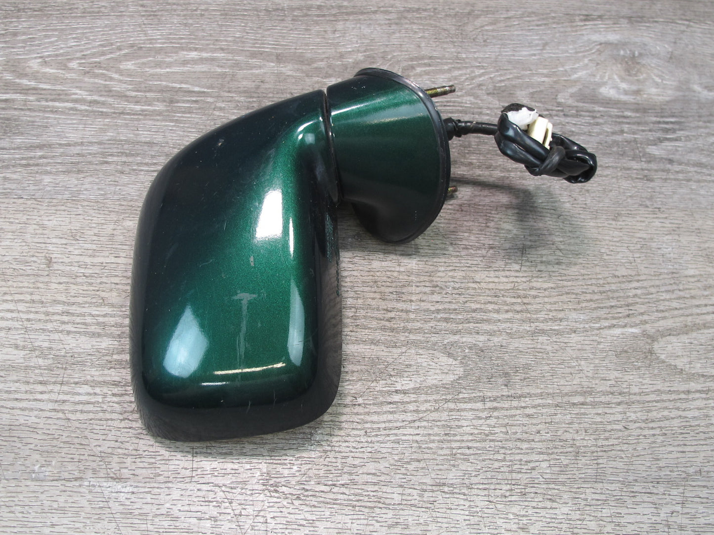 00-05 Toyota MR2 Spyder Right Door Exterior Side Power Mirror Green OEM
