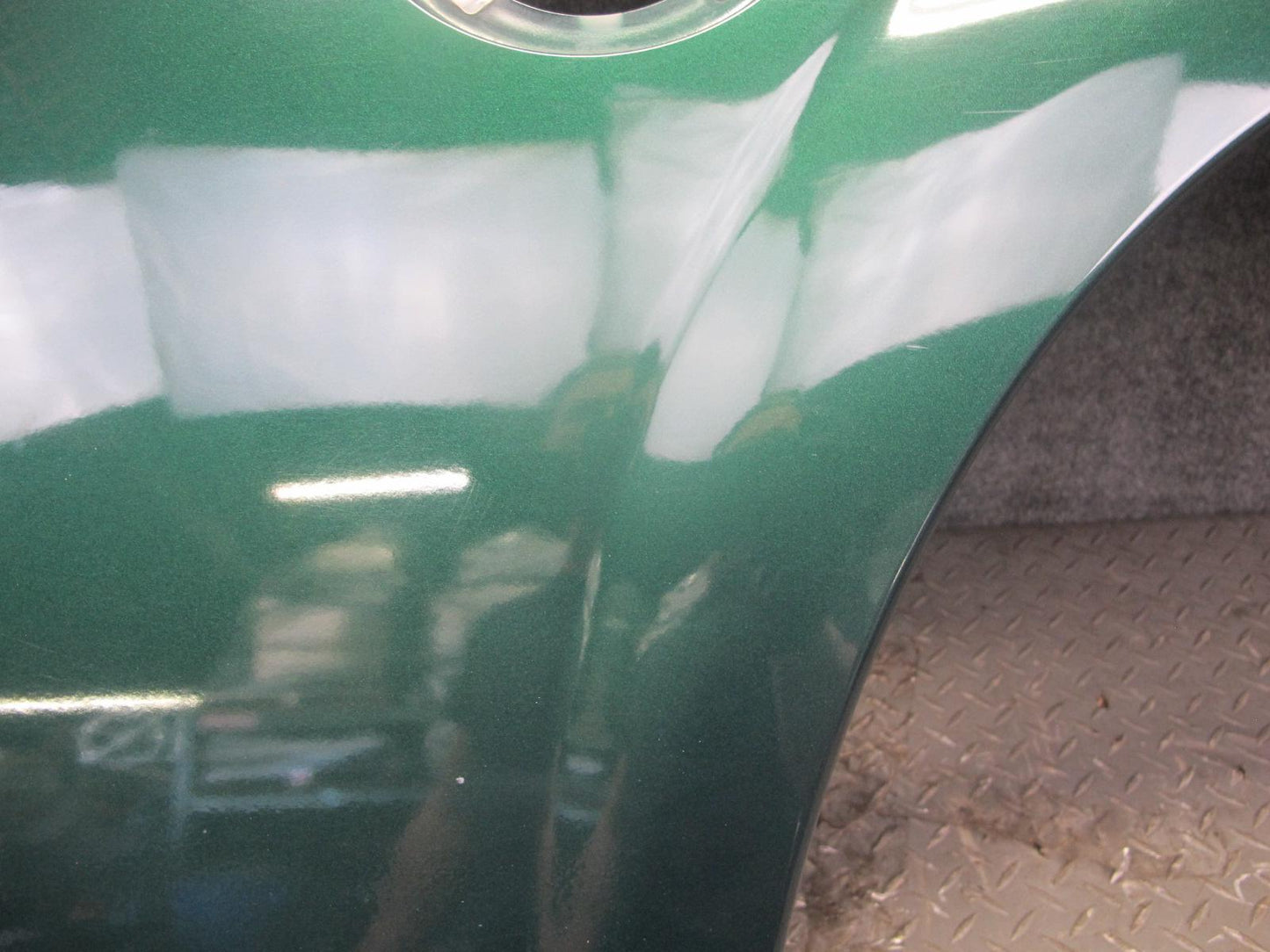 00-05 Toyota MR2 Spyder ZZW30L Rear Left Quarter Shell Cover Panel Green OEM