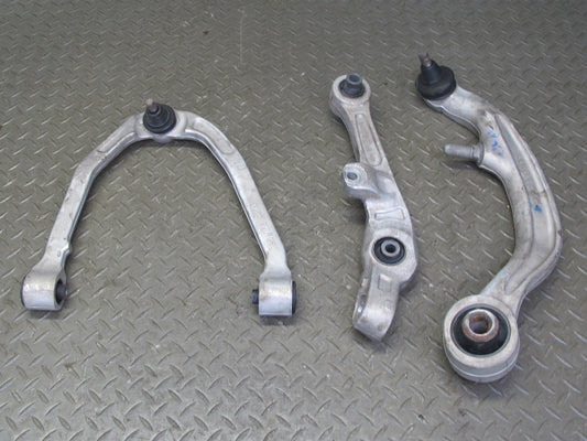 05-09 Nissan 350Z Z33 Set of 3 Front Right Upper & Lower Control Arm 51K OEM