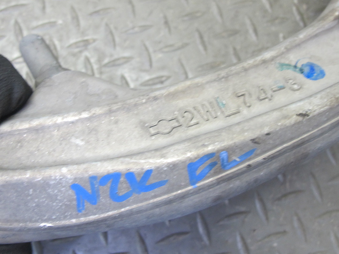 05-09 Nissan 350Z Z33 Set of 3 Front Left Upper & Lower Control Arm 51K OEM