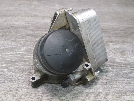 06-08 BMW E86 E85 Z4 3.0L N52 Engine Oil Filter Housing w Heat Exchanger 68K OEM