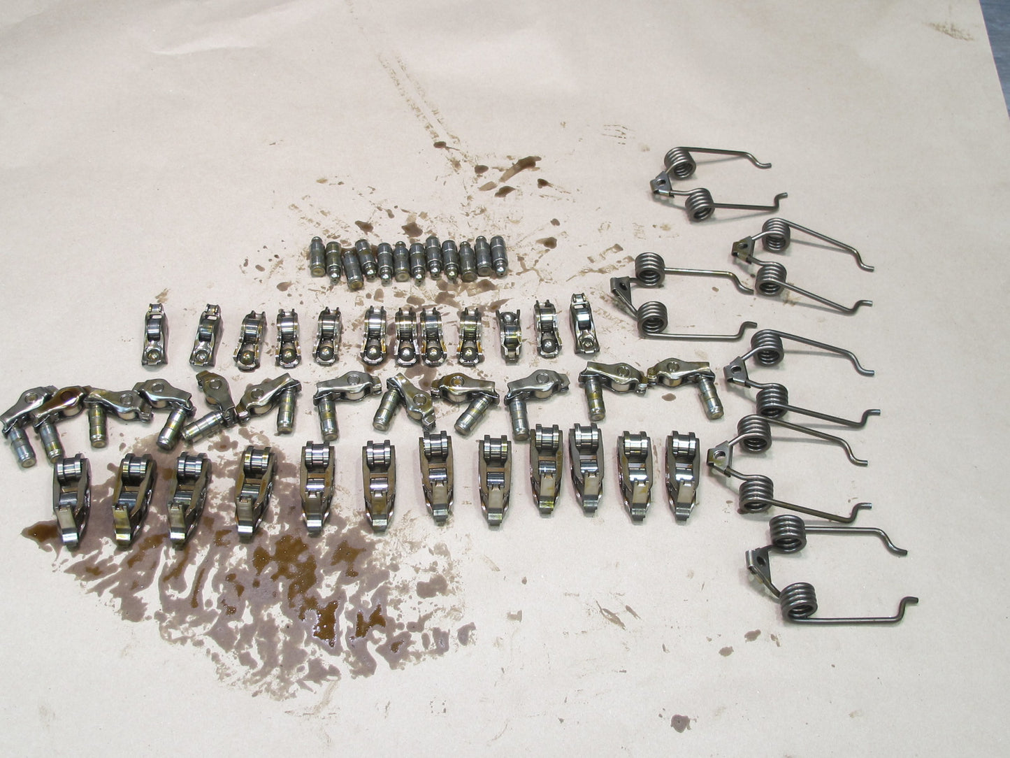 06-08 BMW E86 E85 Z4 N52 3.0L Cylinder Head Rocker Arms & Lifters Set 68K OEM