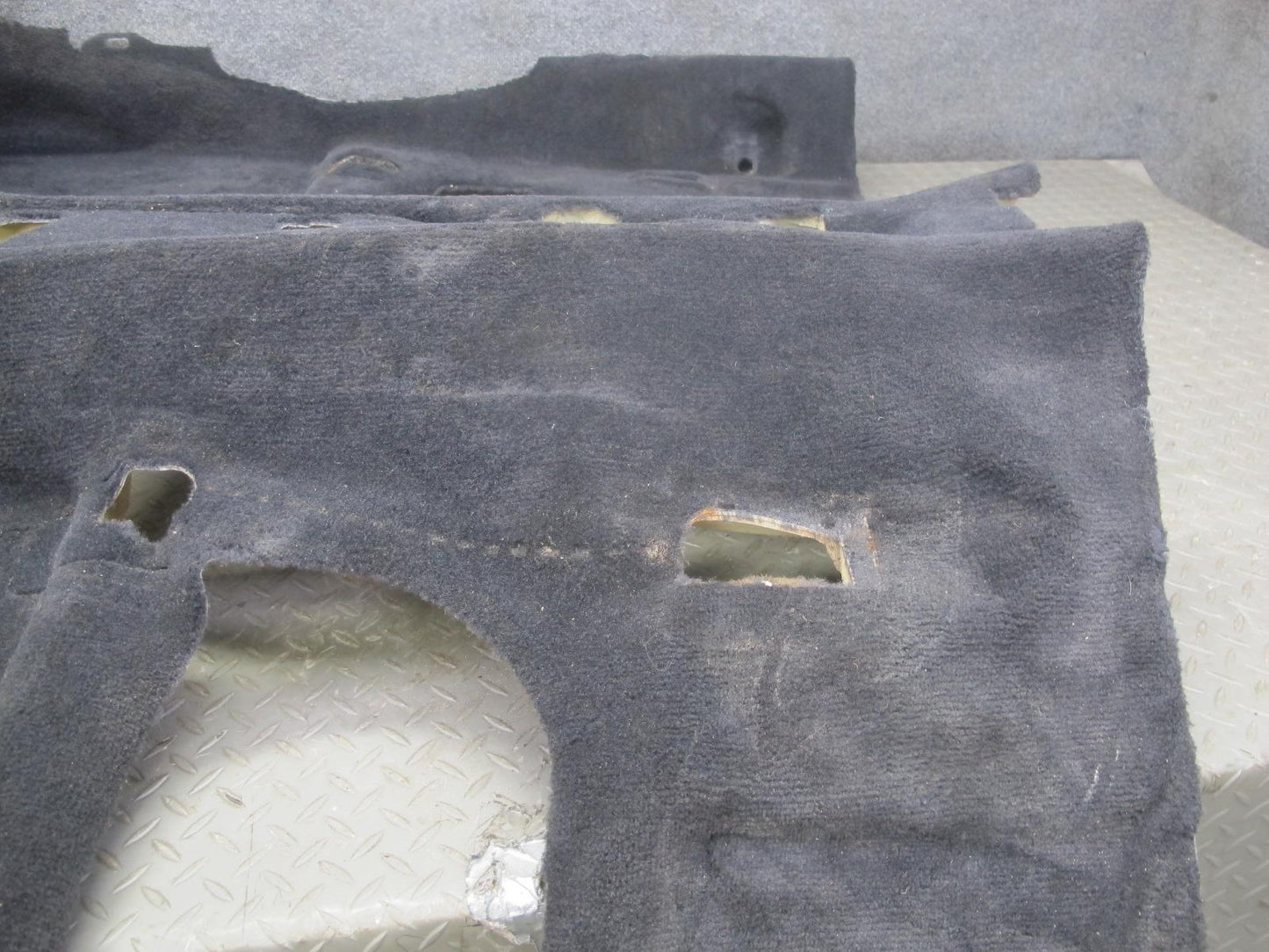 1997-2004 Porsche Boxster 986 Interior Carpet Liner Floor MAT Cover Black