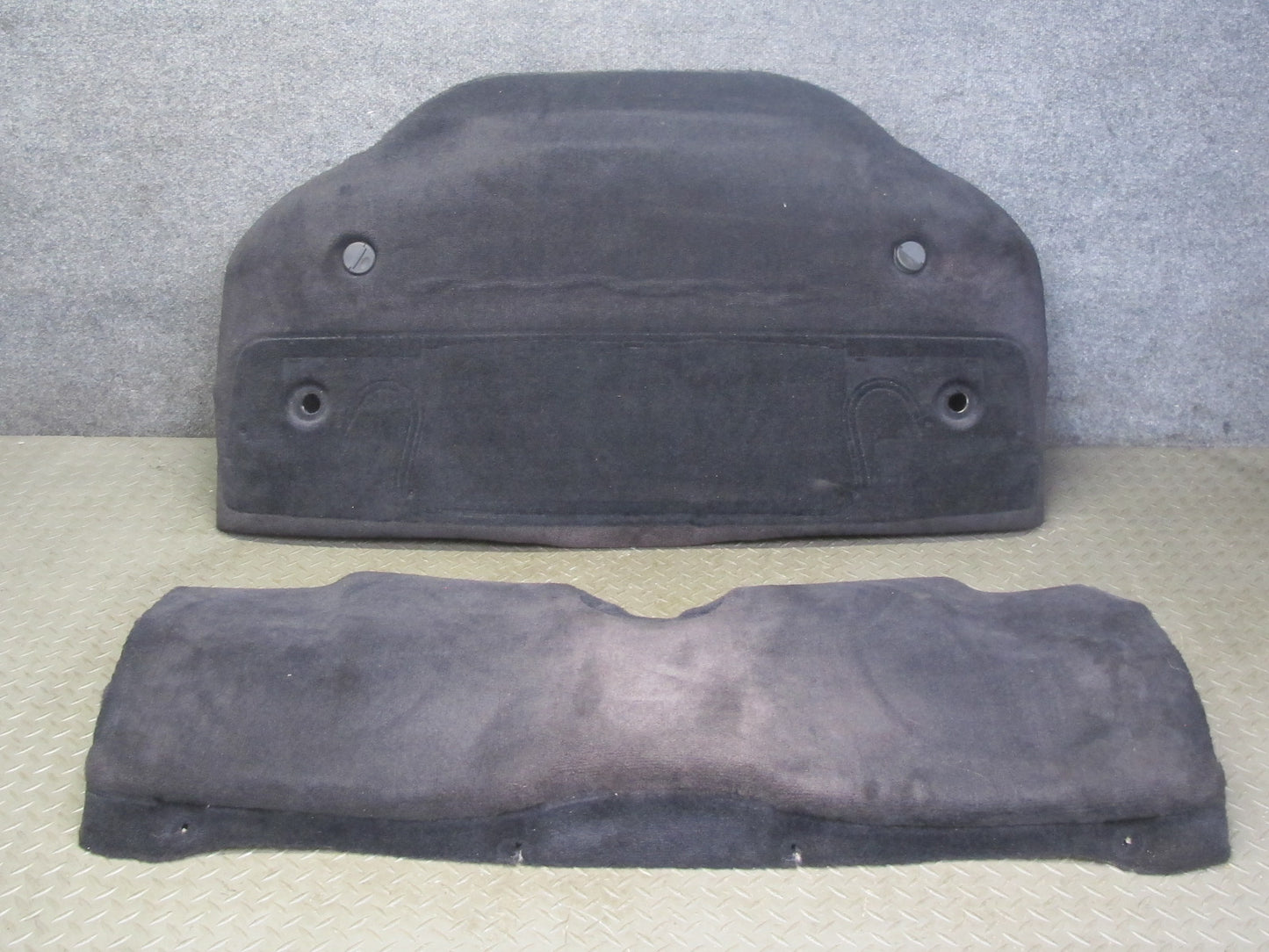 99-02 Porsche Boxster 986 Rear Upper Engine Compartment Panel Carpet Cover Set