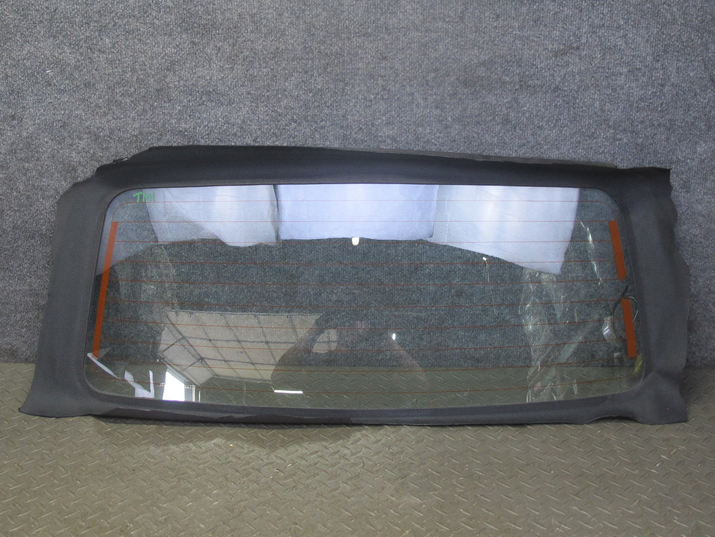 00-05 Toyota MR2 Spyder ZZW30L Soft TOP Roof Rear Heated Glass Window OEM