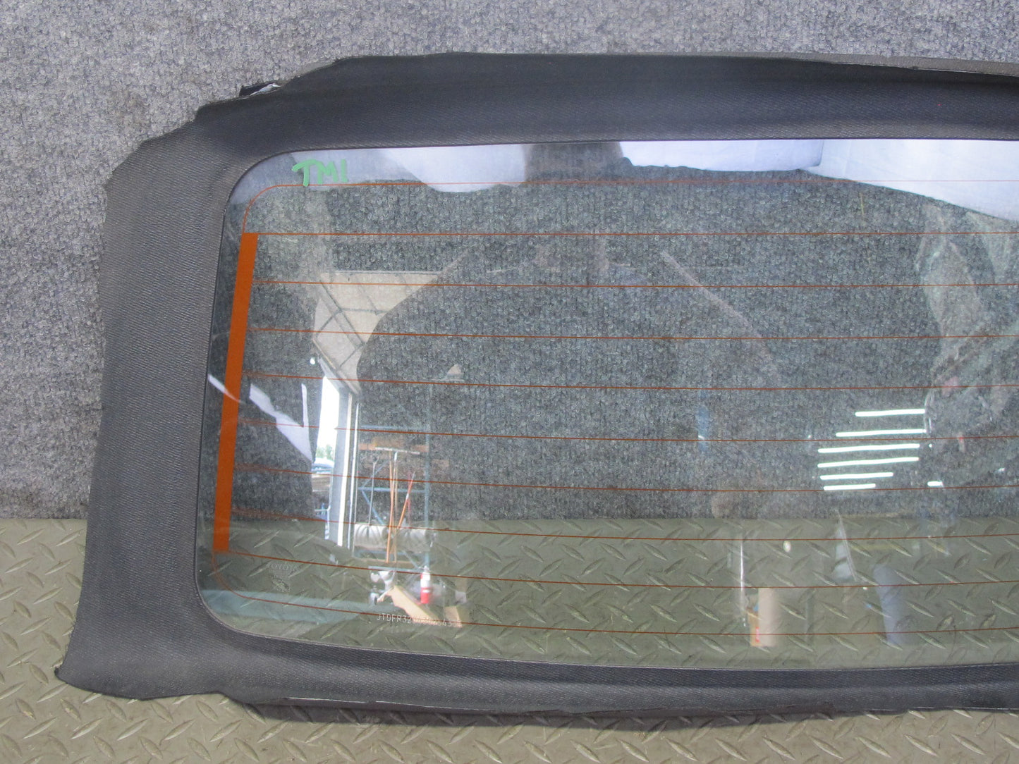 00-05 Toyota MR2 Spyder ZZW30L Soft TOP Roof Rear Heated Glass Window OEM