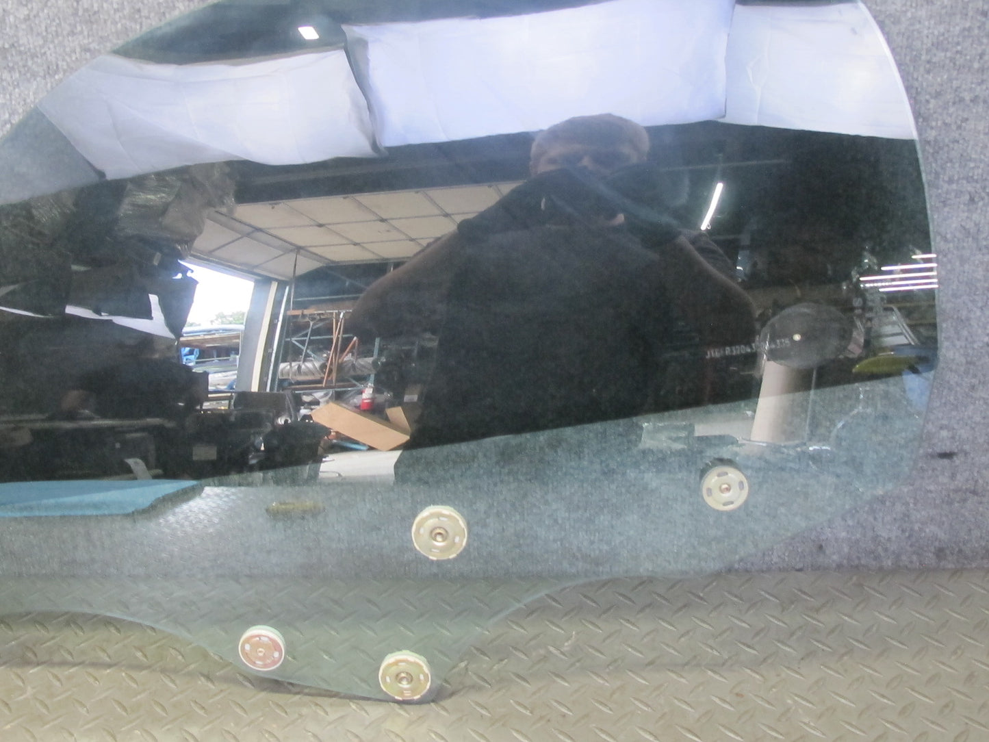 00-05 Toyota MR2 Spyder ZZW30L Left Driver Door Glass Window OEM