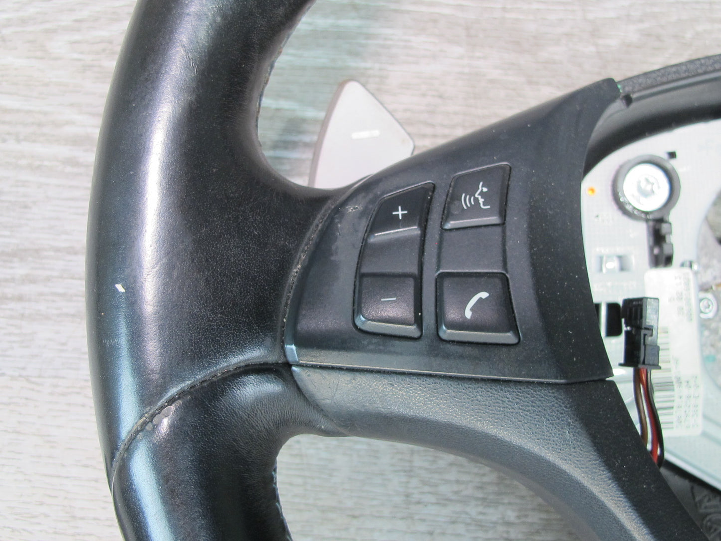 2010-2014 BMW E71 E72 X6M Sport Heated Leather Steering w Controls & Paddles