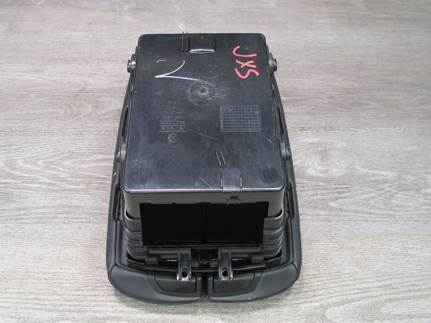 2008-2014 BMW E71 E72 X6 X6M Center Console Leather Armrest Compartment Storage