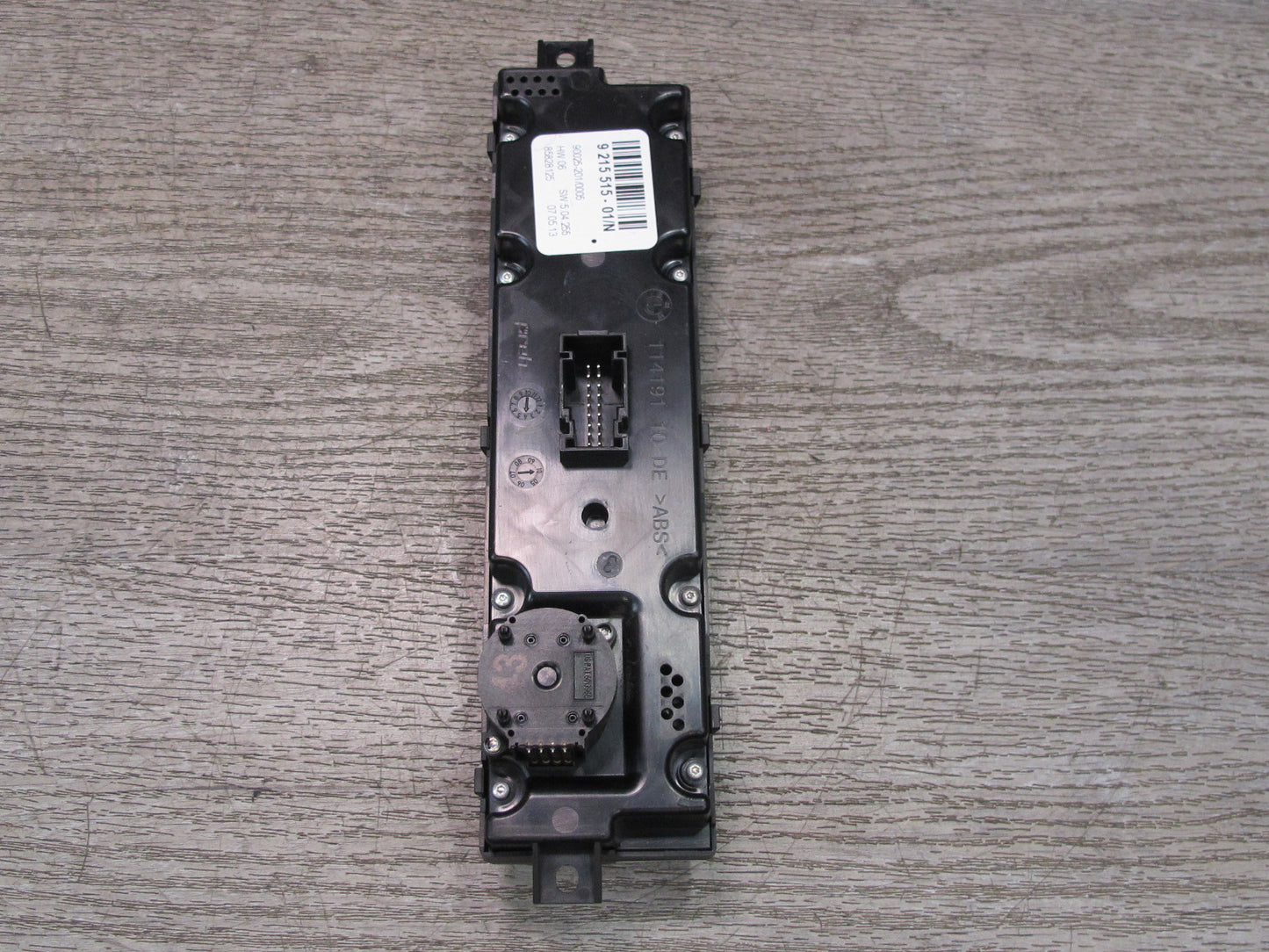 2008-2014 BMW E71 E72 X6 Rear A/C Heater Climate Control Switch Panel 9215515