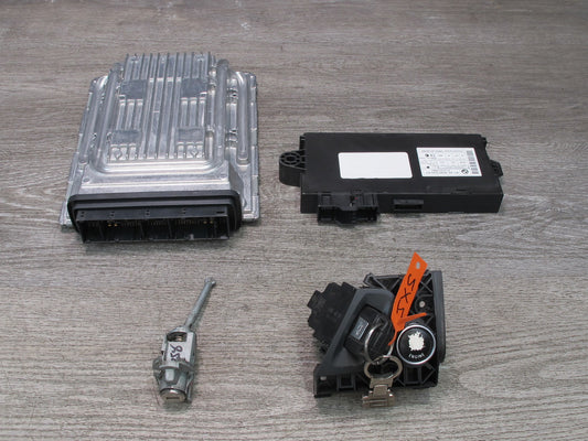 2010-2014 BMW E71 X6M 4.4L S63 Engine ECU ECM DME CAS3 Lock KEY Reader Set