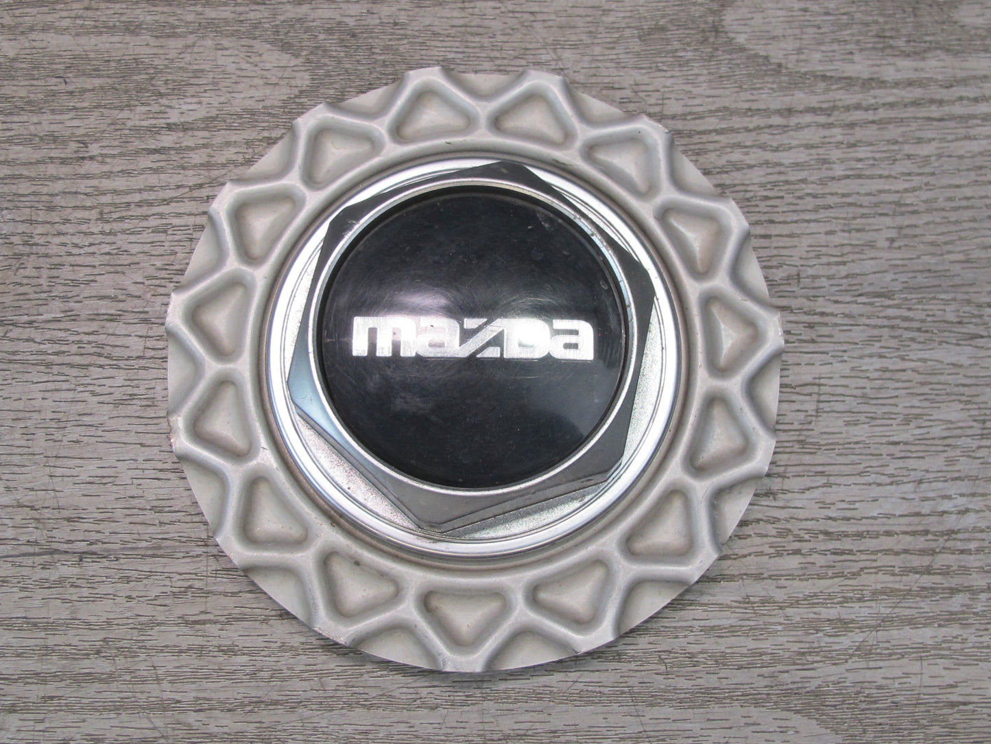86-91 Mazda FC3S RX7 Set of 4 Factory BBS Wheel Hub Center Cap Cover w Tool OEM