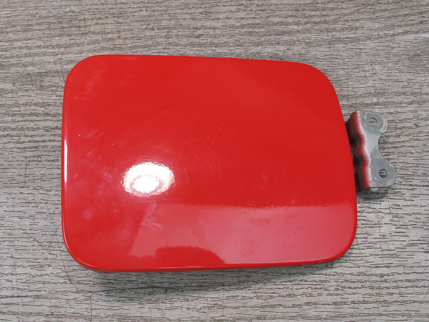 86-91 Mazda RX7 FC3S Fuel Tank Filler Door Lid Cover Panel Sunrise RED OEM