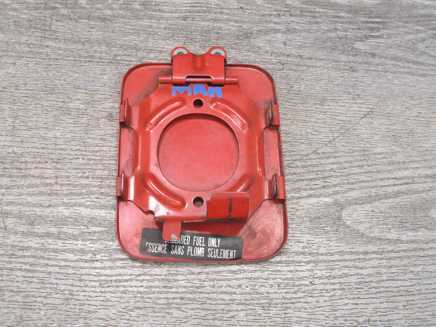 86-91 Mazda RX7 FC3S Fuel Tank Filler Door Lid Cover Panel Sunrise RED OEM